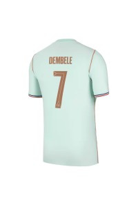 Ranska Ousmane Dembele #7 Jalkapallovaatteet Vieraspaita MM-kisat 2026 Lyhythihainen
